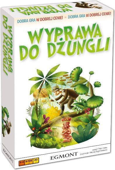 ISBN Wyprawa do dżungli книга Игры Польский Твёрдый книжный переплёт 5908215004385