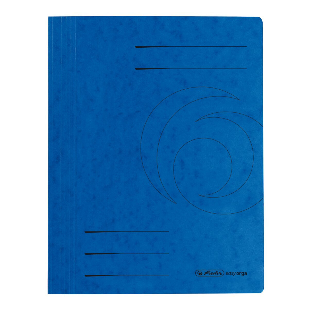 10902880 - Conventional file folder - A4 - Cardboard,Carton - Blue - Matt - Paper
