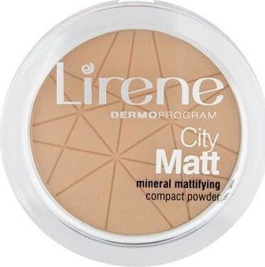 Lirene City Matt Mineral Mattifying Compact Powder No. 03 Минеральная матирующая компактная пудра