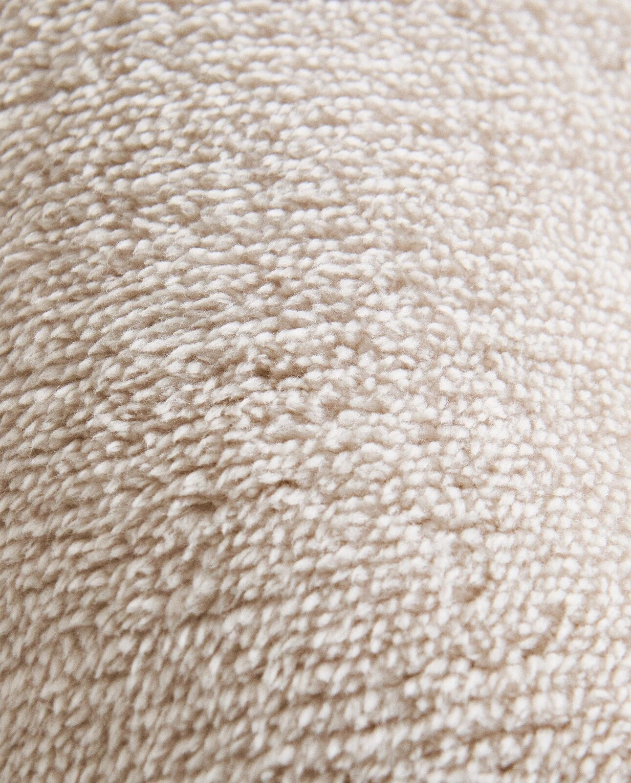 Children's muslin faux fur moon cushion