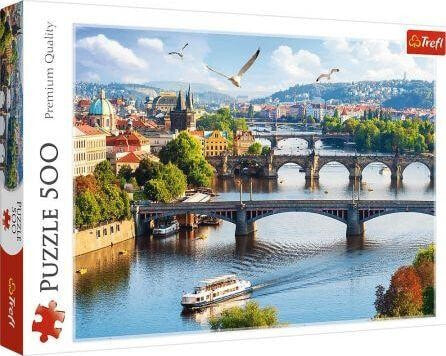 Trefl Puzzle 500 elementów Praga, Czechy