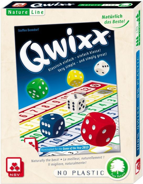 Настольная игра для компании NSV Qwixx - Nature Line