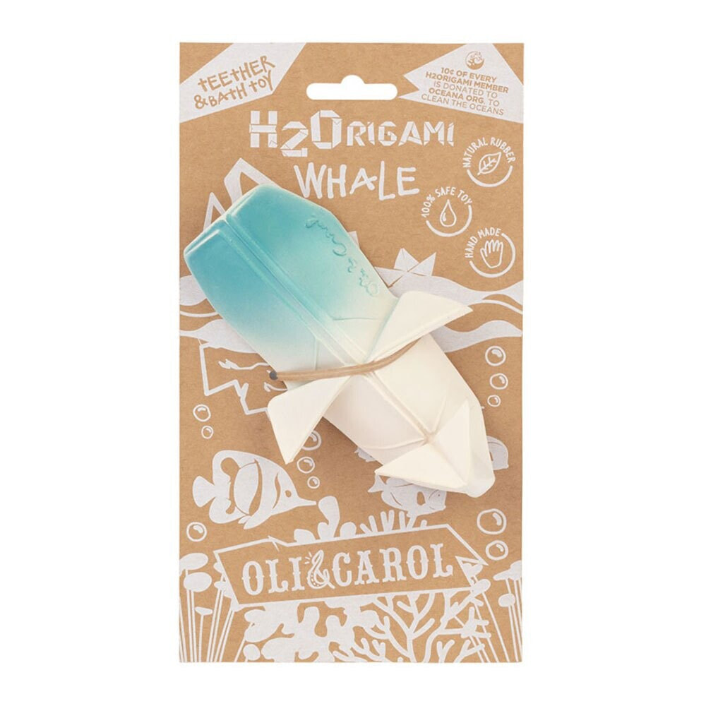 OLI&CAROL H2Origami Whale Teether