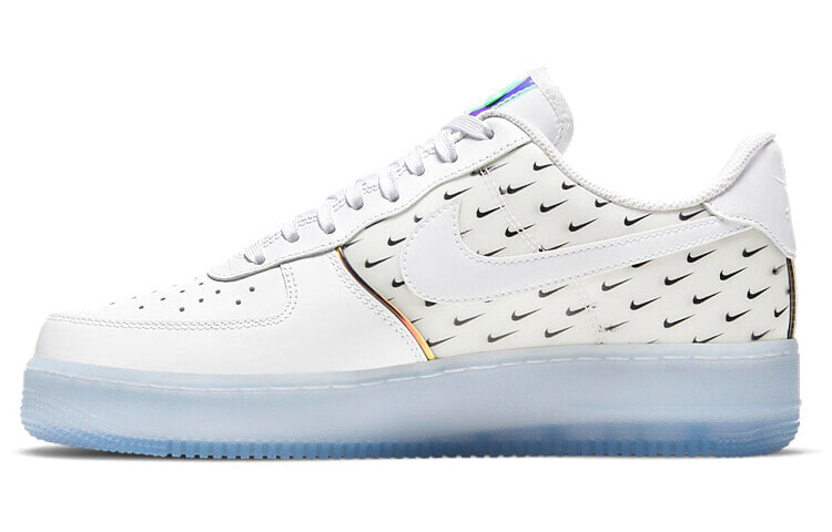 Nike Air Force 1 Low 1'07 PRM 迷你钩 低帮 板鞋 男款 白蓝 / Кроссовки Nike Air Force CK7804-100