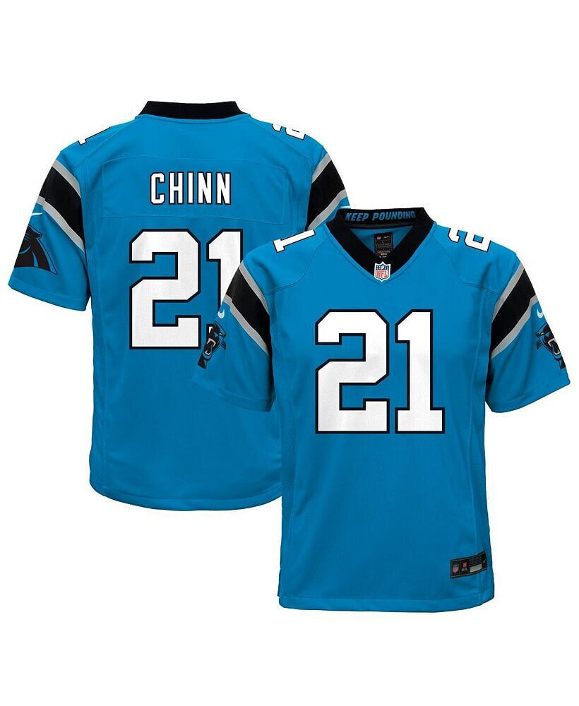 Nike big Boys Jeremy Chinn Blue Carolina Panthers Alternate Game Jersey