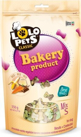 Lolo Pets Classic Biscuits - Bones mix in doypack S foil - 350g