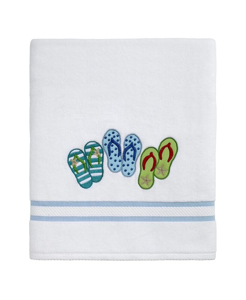 Avanti beach Mode Flip-Flop Motif Cotton Bath Towel, 27