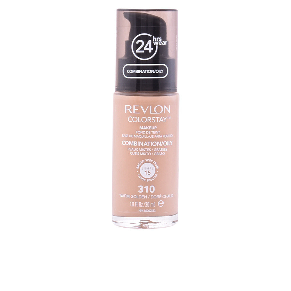 Revlon ColorStay Makeup Combination/Oily Skin Стойкий тональный крем для жирной и комбинированной кожи #310 Warm Golden 30 мл