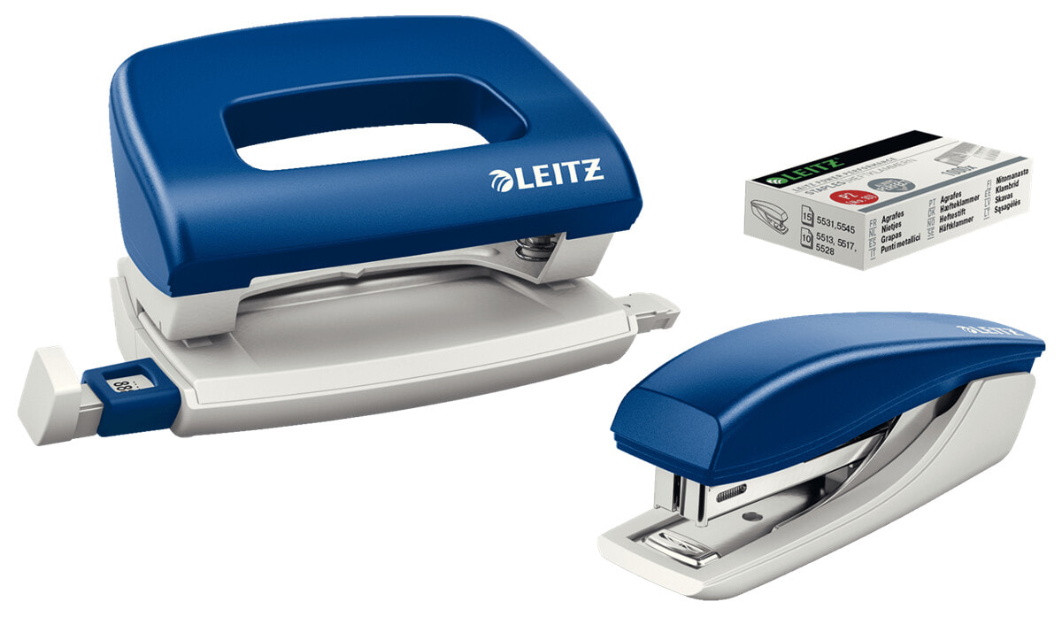 Leitz 55076035 набор из степлера и дырокола