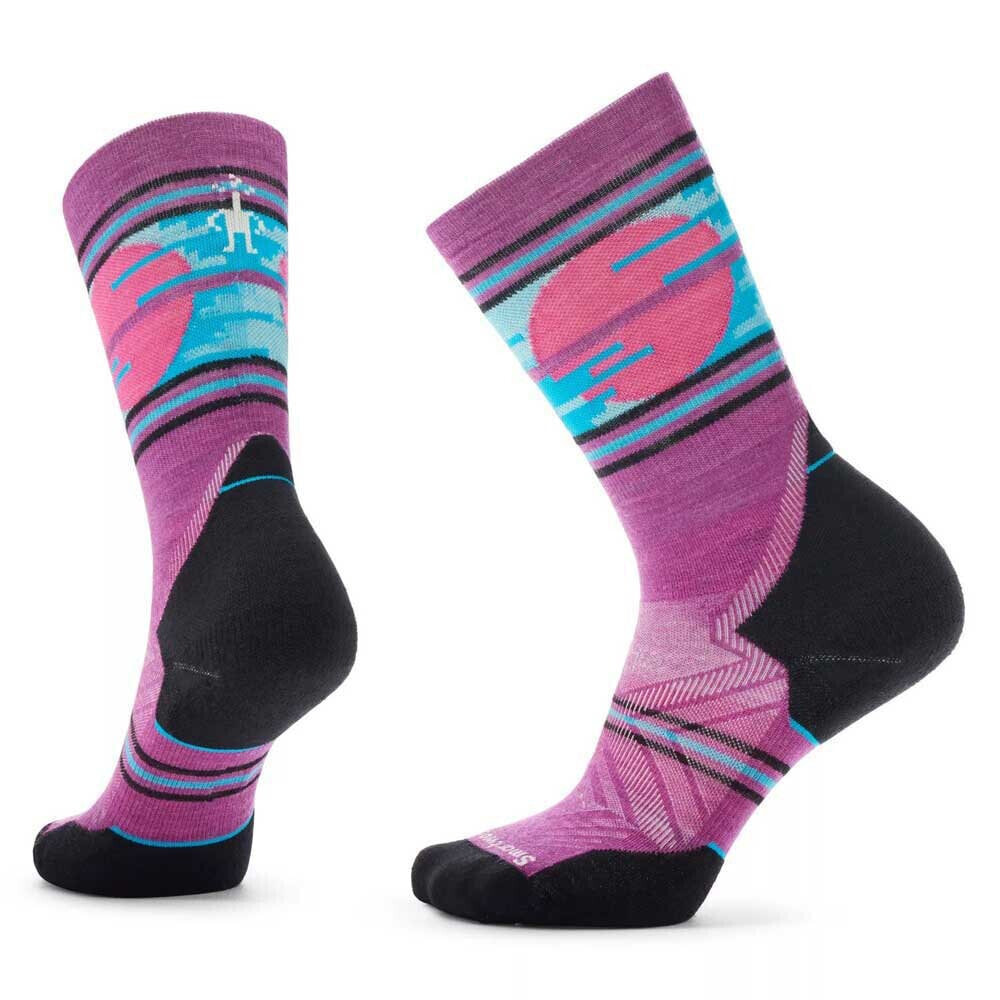 SMARTWOOL Trail Run Targeted Cushion Sunset Trail crew socks