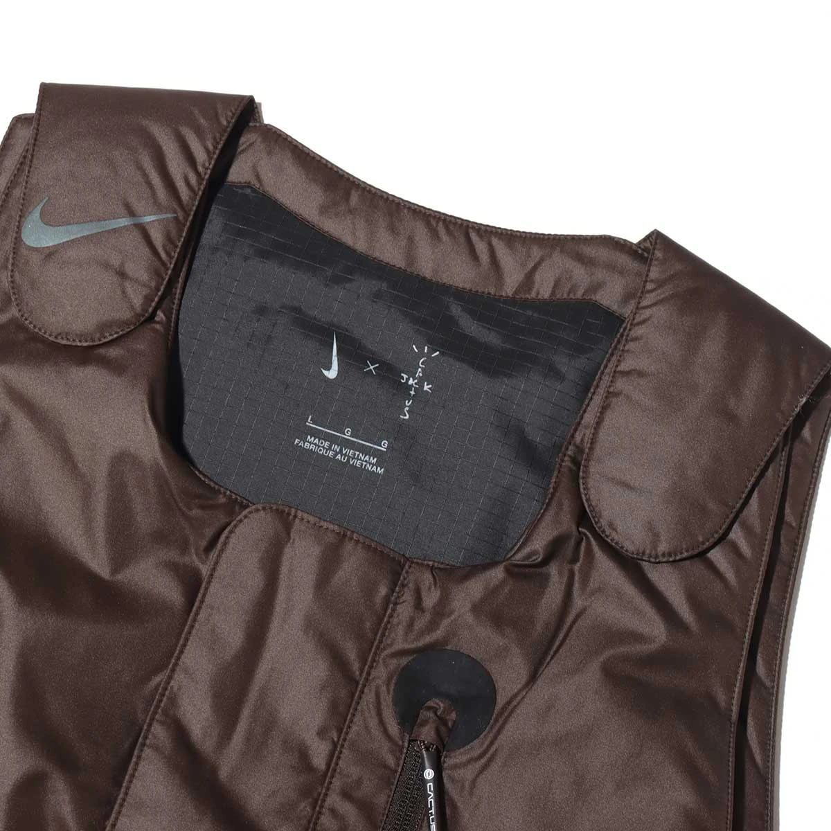Travis Scott Nike X Travis Scott Co-brand Vests Men Brown
