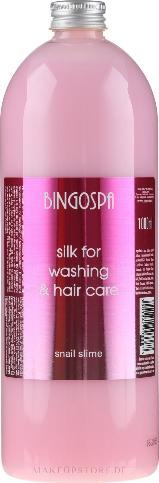 Seide zum Haarwaschen mit Schneckenschleim - BingoSpa Silk For Hair Washing With Snail Slime