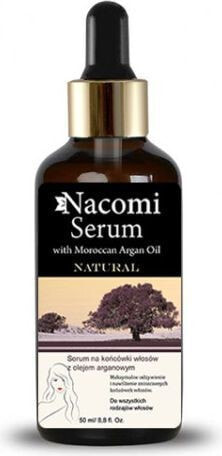 Nacomi  Serum Natural Сыворотка с аргановым маслом  для кончиков 50 мл