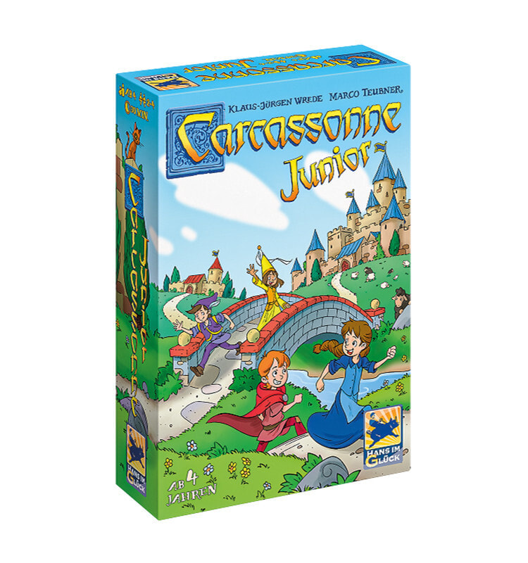 Настольная игра для компании Asmodee SAS Asmodee Carcassonne Junior. Product type: Family board game, Playing time (max): 30 min, Recommended age group: Adult & Child