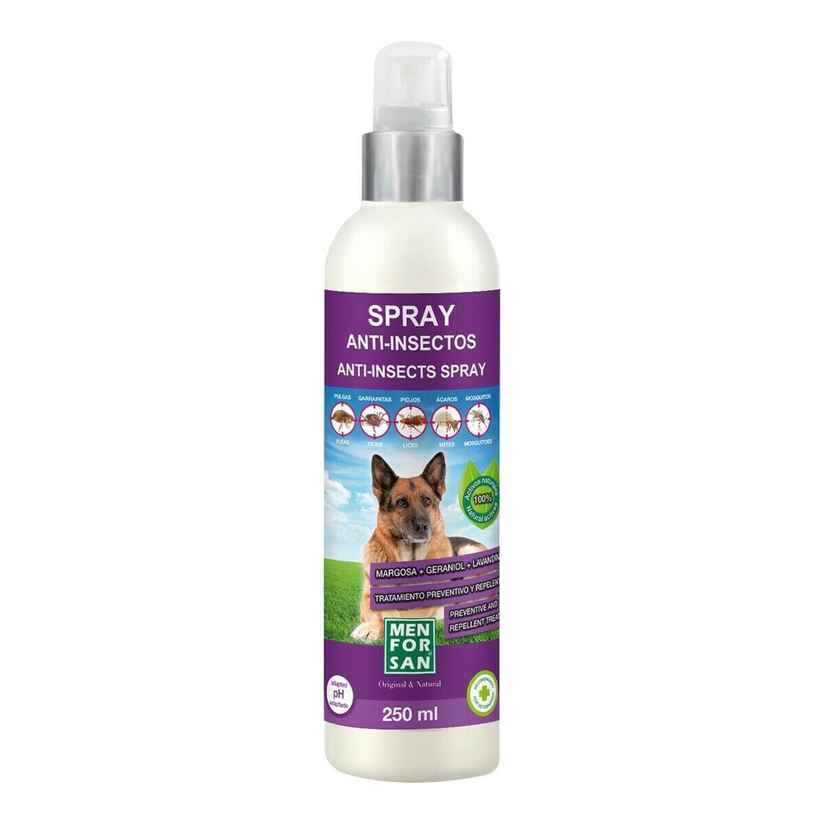 Insect repellant Menforsan Dog Spray 250 ml