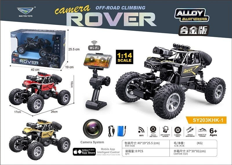 TRITON Crawler Rover Z Kamerą 1:14