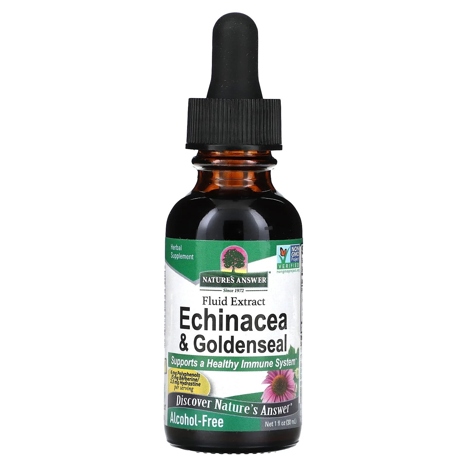 Echinacea & Goldenseal, Alcohol-Free, 1 fl oz (30 ml)