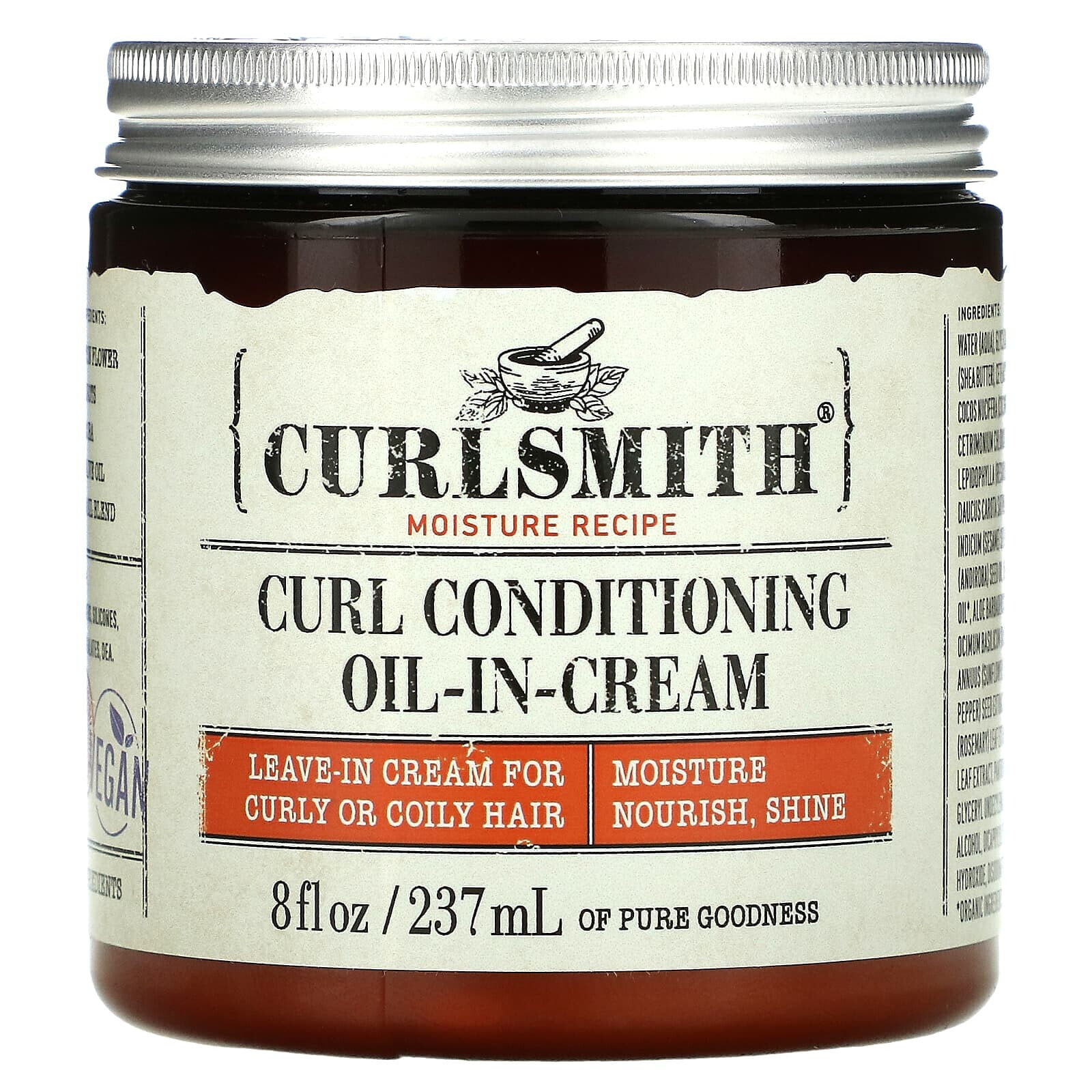 Curlsmith Curl Conditioning Oil-In-Cream Увлажняющий и питательный несмываемый крем для волос 237 мл