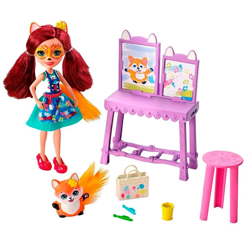 ENCHANTIMALS Doll With Pet Let´s Paint