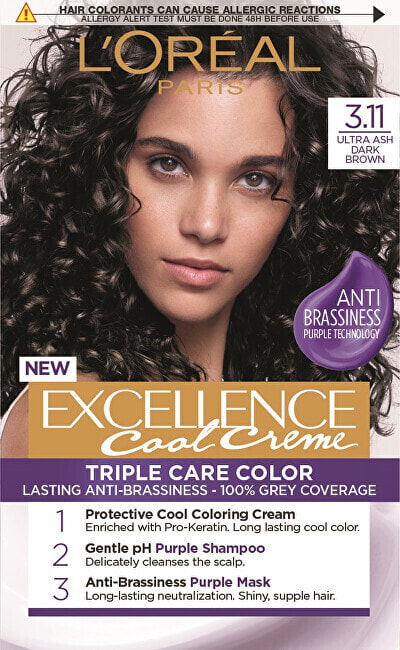 Excellence Cool Creme permanent hair color