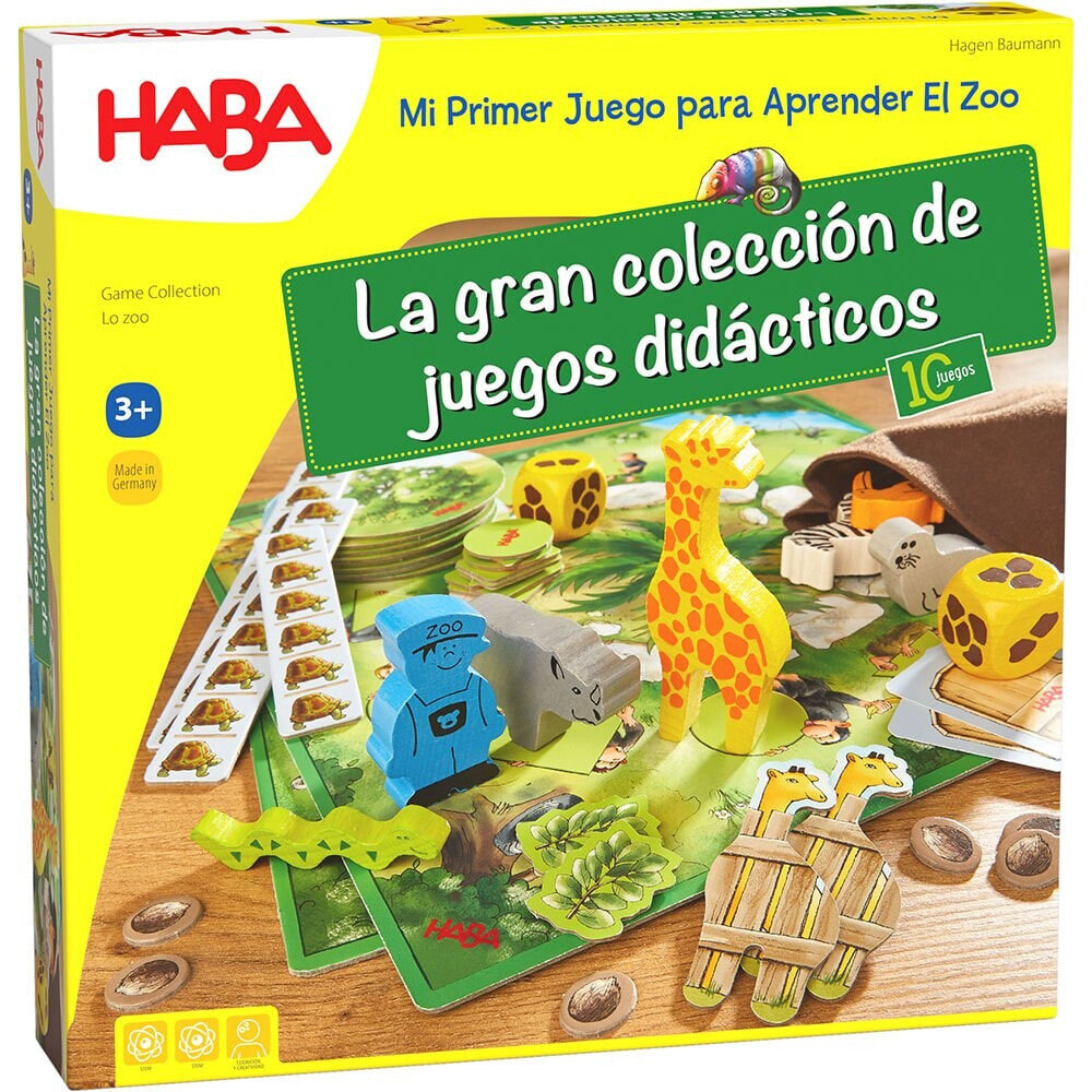 HABA My very first educational play zoo - board game