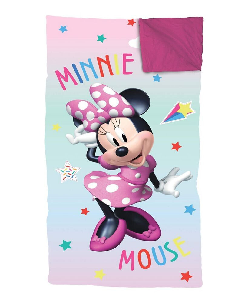 Jay Franco minnie Mouse Boutique Minnie Rainbow Slumber Bag, Sack, 54