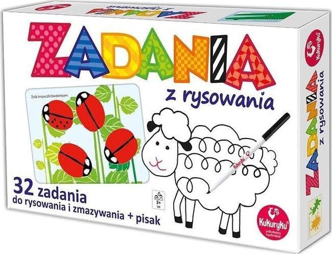 Раскраска для рисования Promatek Kukuryku Gra Zadania z rysowania