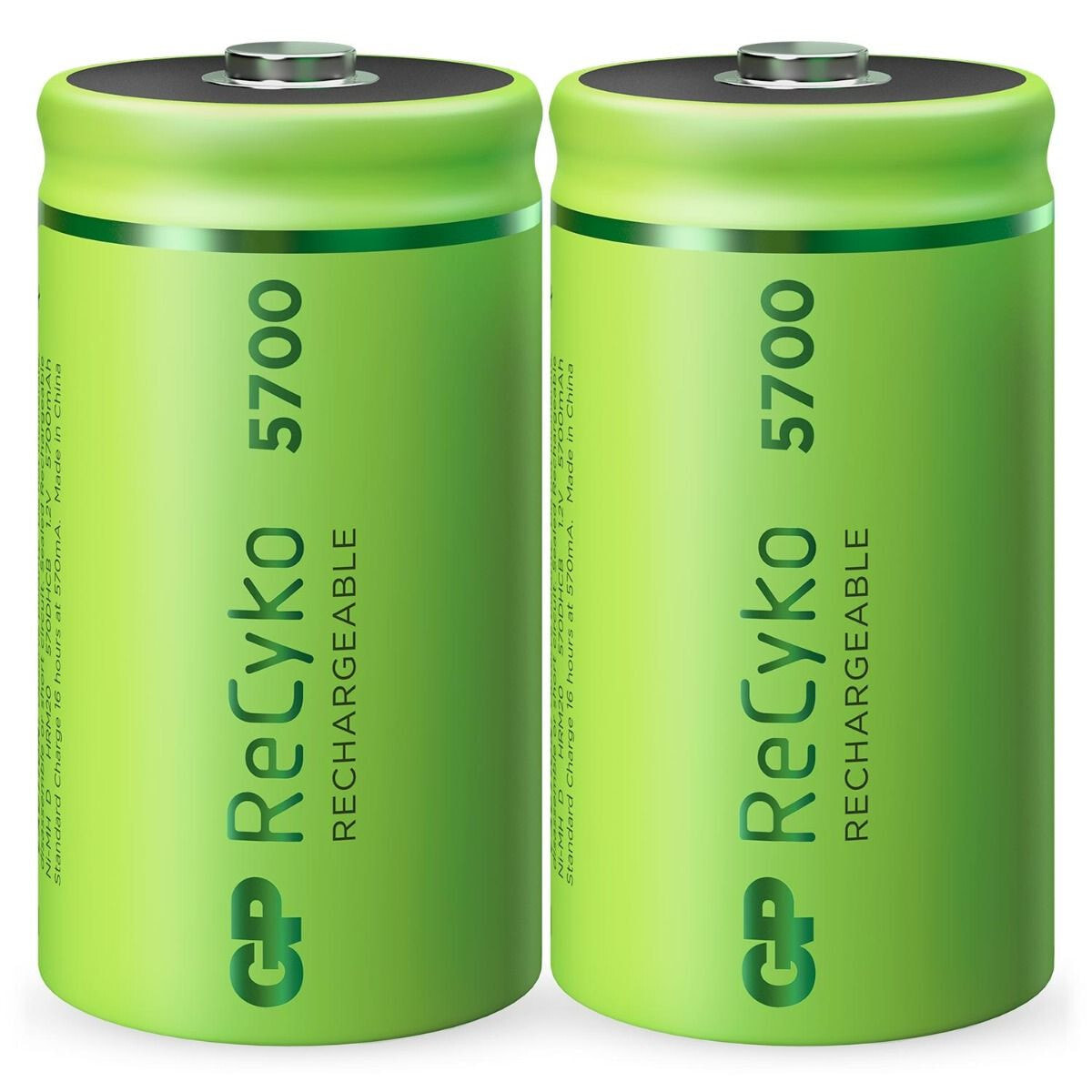 GP Batteries ReCyko Перезаряжаемая батарея D Никель-металл-гидридный (NiMH) 201218