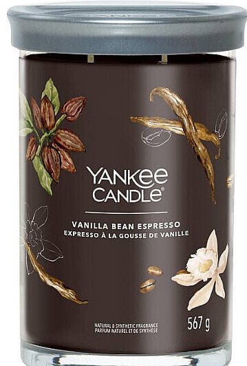 Duftkerze im Glas Vanilla Bean Espresso mit 2 Dochten - Yankee Candle Singnature