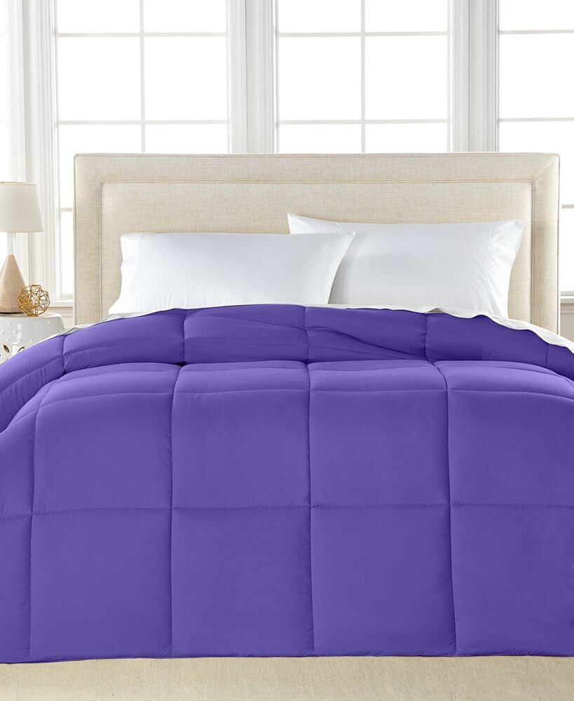 Royal Luxe lightweight Microfiber Color Hypoallergenic Polyester Fiberfill Down Alternative Comforter, Twin, Created For Macy's