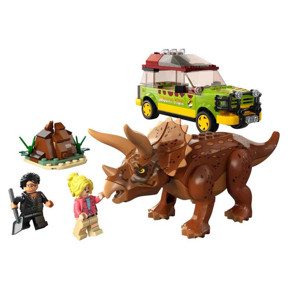 LEGO Triceratops Analysis Construction Game
