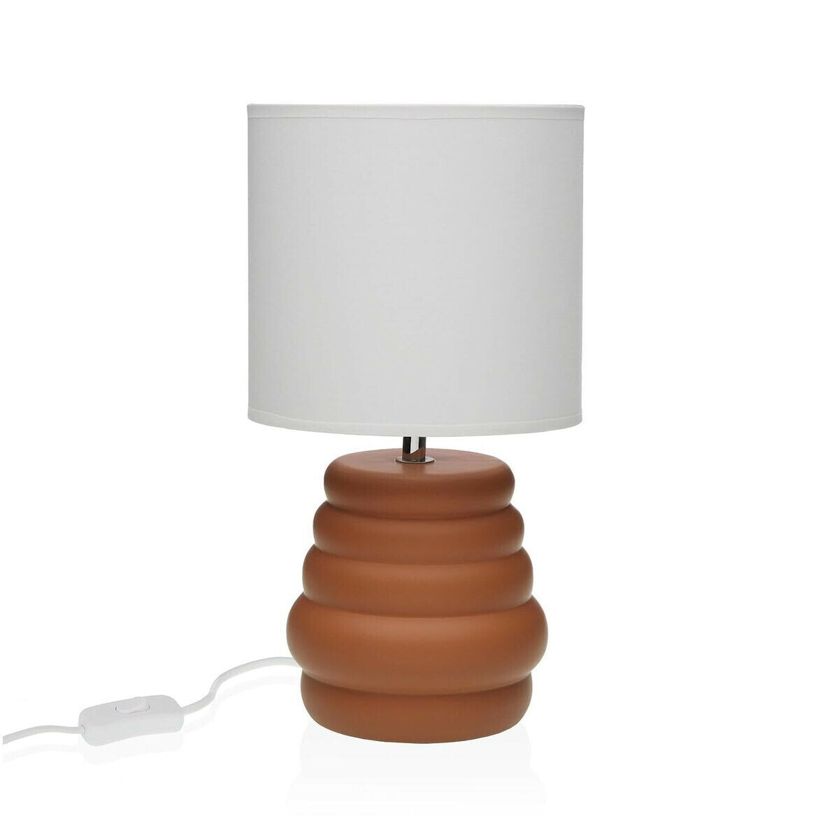 Desk lamp Versa Terracotta Ceramic 40 W 17 x 32,2 cm