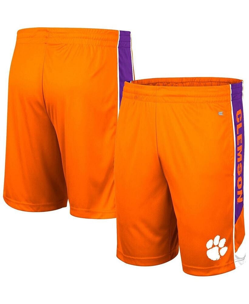 Men's Orange Clemson Tigers Pool Time Shorts