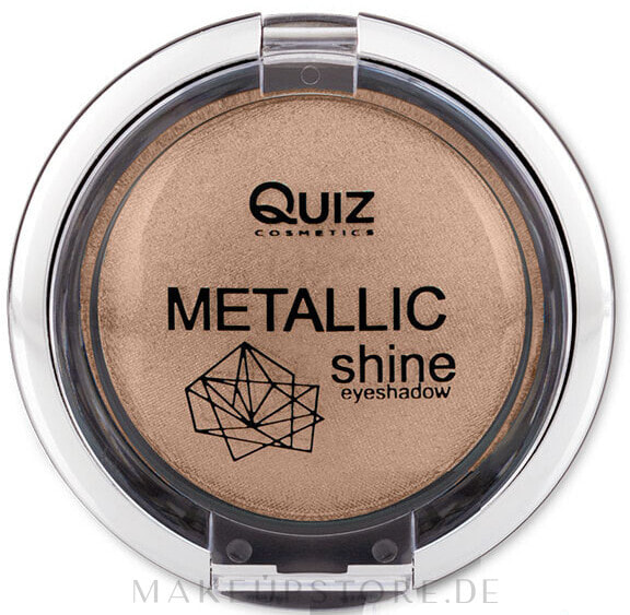 Lidschatten - Quiz Cosmetics Metallic Shine Eyeshadow