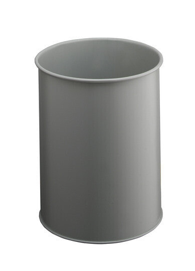 Durable Waste basket metal round 15 Серый 330110