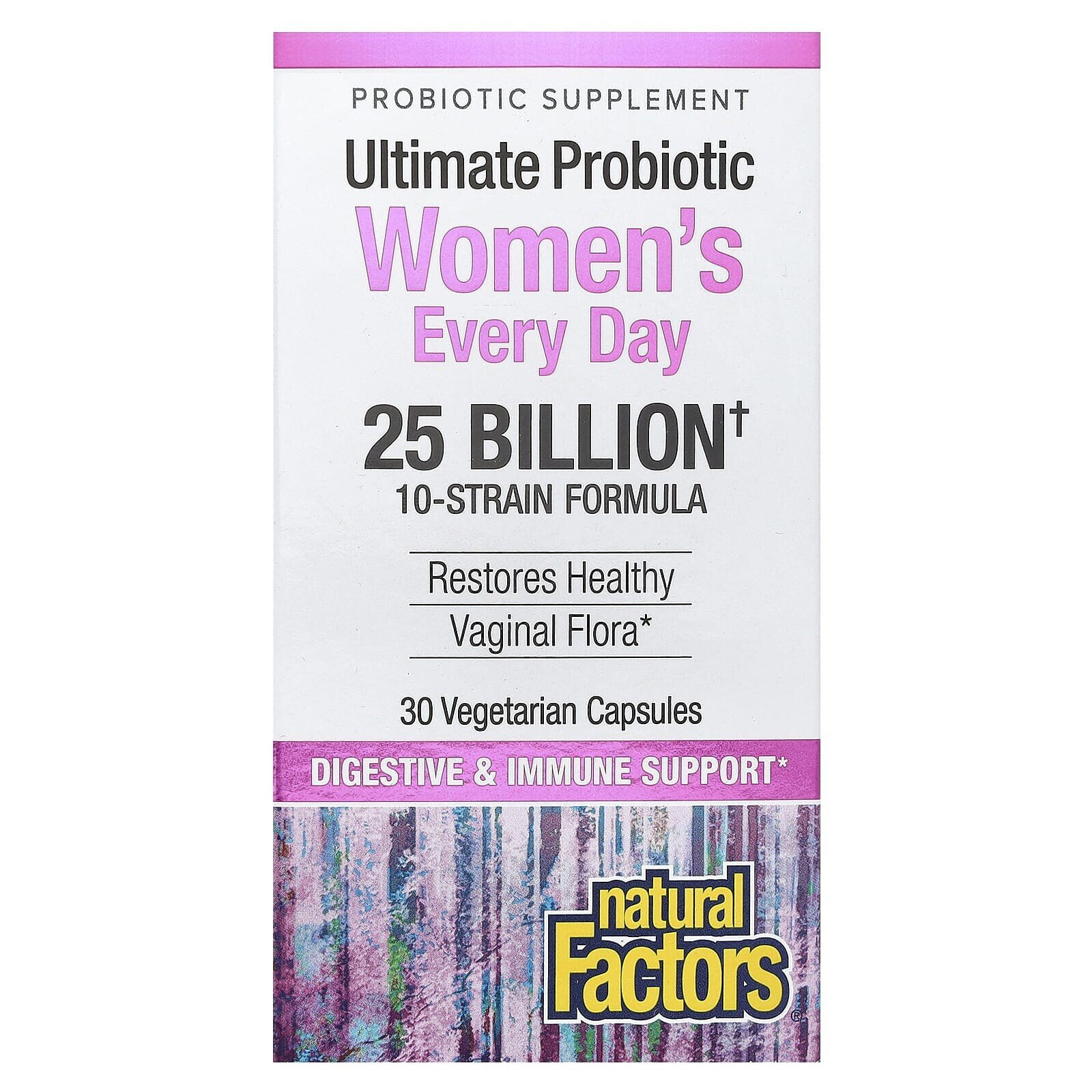 Ultimate Probiotic Women's Every Day, 12 Billion, 60 Vegetarian Capsules