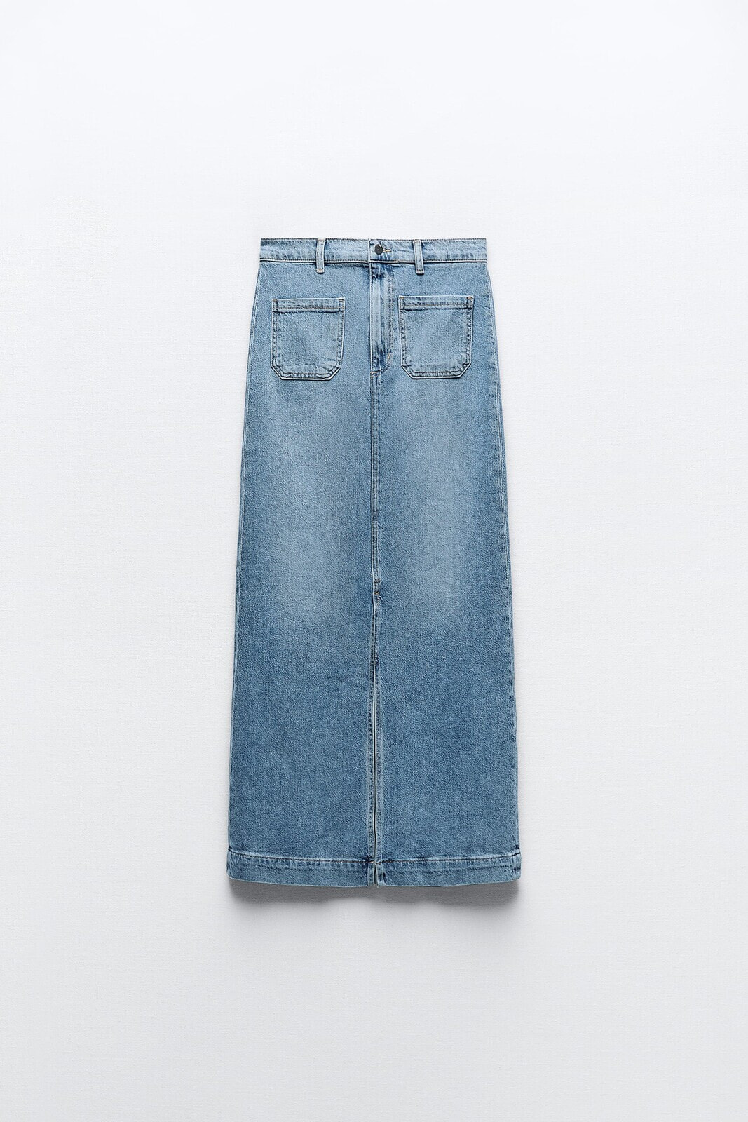 Z1975 midi skirt with patch pockets