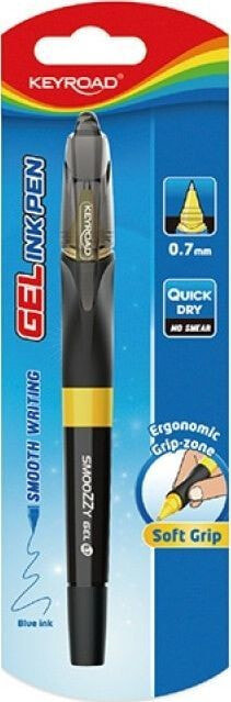 Письменная ручка Keyroad Długopis żelowy KEYROAD Smoozzy, 0,7mm., blister, mix kolorów