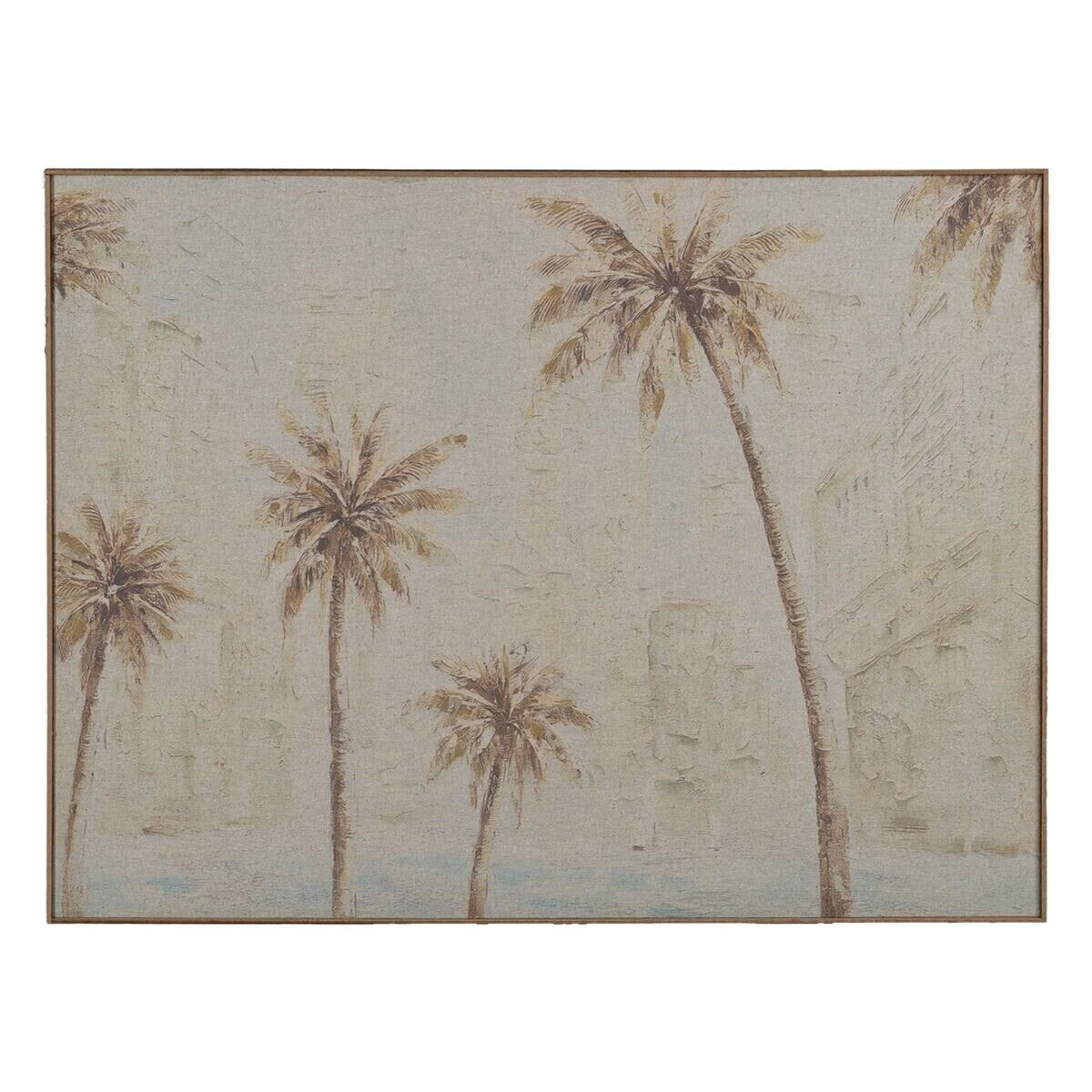 Canvas Beige Palms Palm tree 80 x 3,3 x 60 cm