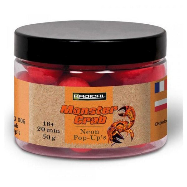 RADICAL Monster Crab Neon Boilie 50g