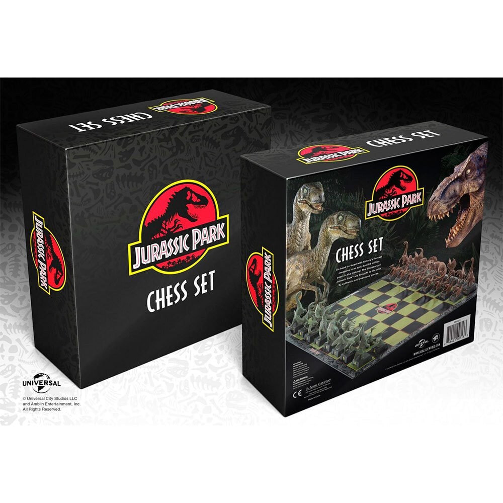 JURASSIC WORLD Jurassic Park Chess Board Game