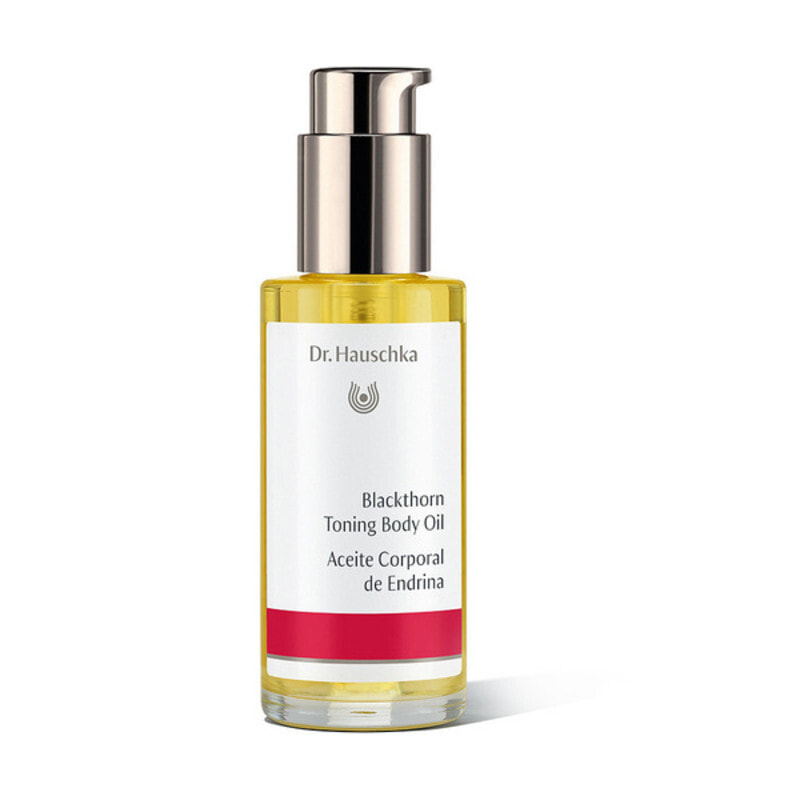 Dr. Hauschka Blackthorn Toning Body Oil Тонизирующее и укрепляющее масло для тела с экстрактом тёрна 75  мл