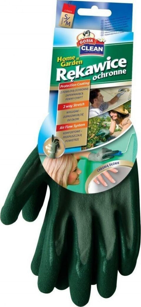 Politan Gosia Gosia Protective Gloves S / M Zielone Home Garden