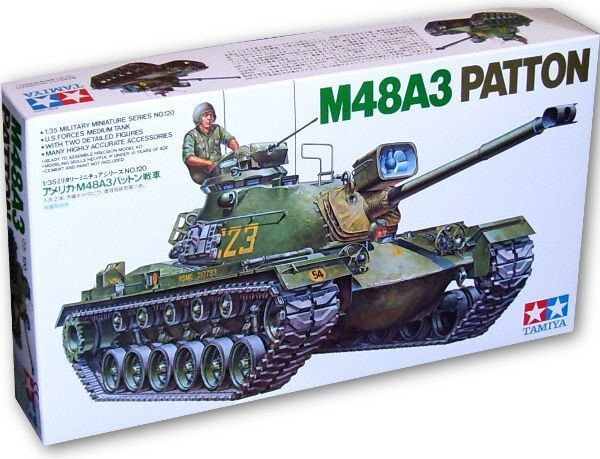 Товар для создания поделок или аппликаций для детского творчества Tamiya U.S. M48A3 Patton (35120)