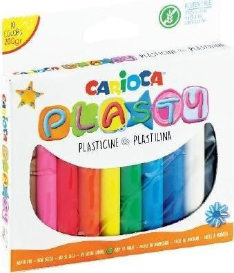 Carioca Plasticine 200g 10 colors
