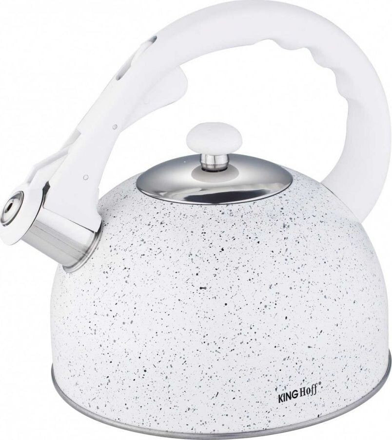 KingHoff KETTLE WITH WHISTLE 2.6L KINGHOFF KH-1407 MARBLE