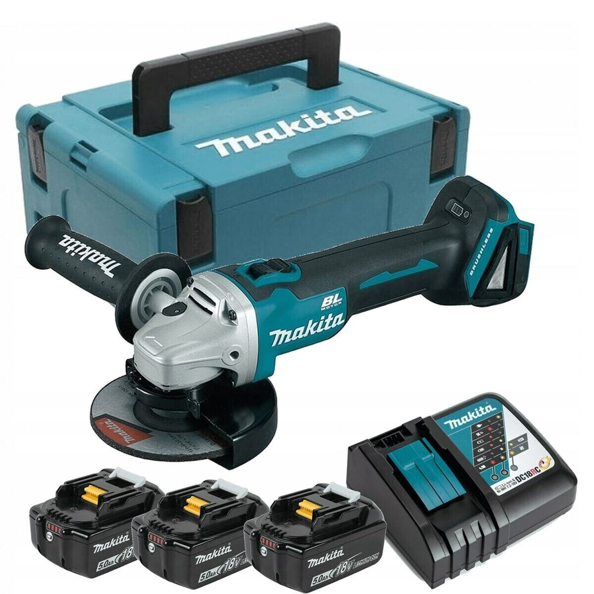 Аккумуляторные шлифовальные машины makita. Makita dga504. Макита dga504rme. Аккумуляторная шлифмашина Макита. Машина шлифов угловая Makita DGA 504 RME.