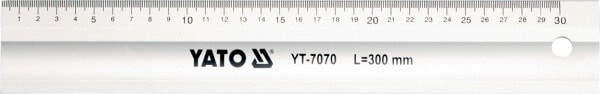 Yato YT-7070 линейка Настольная линейка Алюминий 30 cm 1 шт