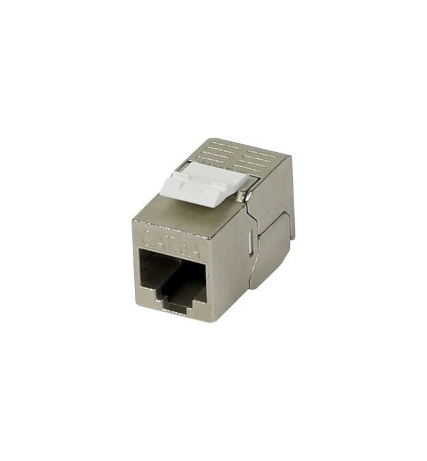 S216380 - Flat - Stainless steel - RJ-45 - Female - 10GBase-T - 22/26