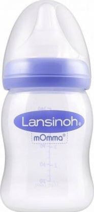 Бутылочка или ниблер для малышей Lansinoh Lansinoh Butelka do Karmienia ze Smoczkiem Natural Wave 160 ml